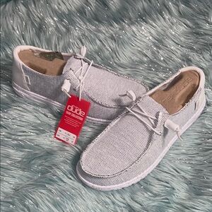 Hey Dude Women’s Wendy Sox Stone White